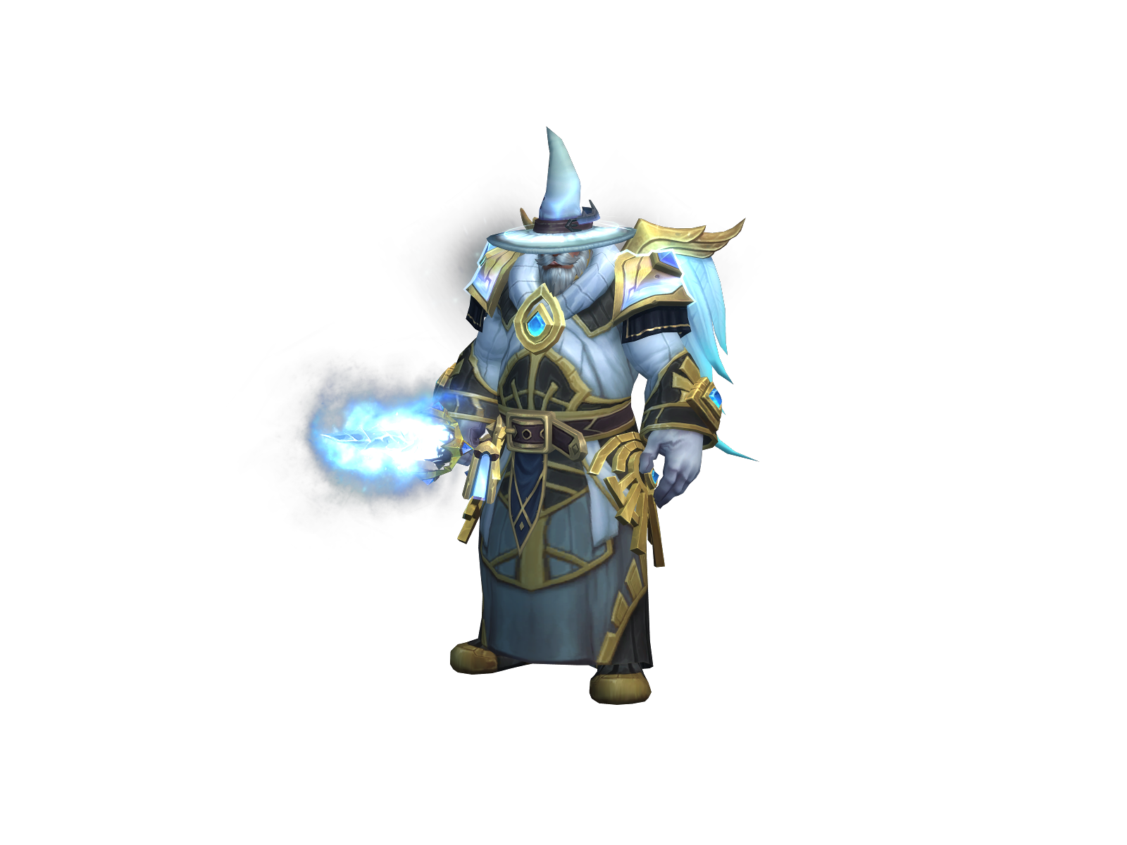 Wizlard 3D character render