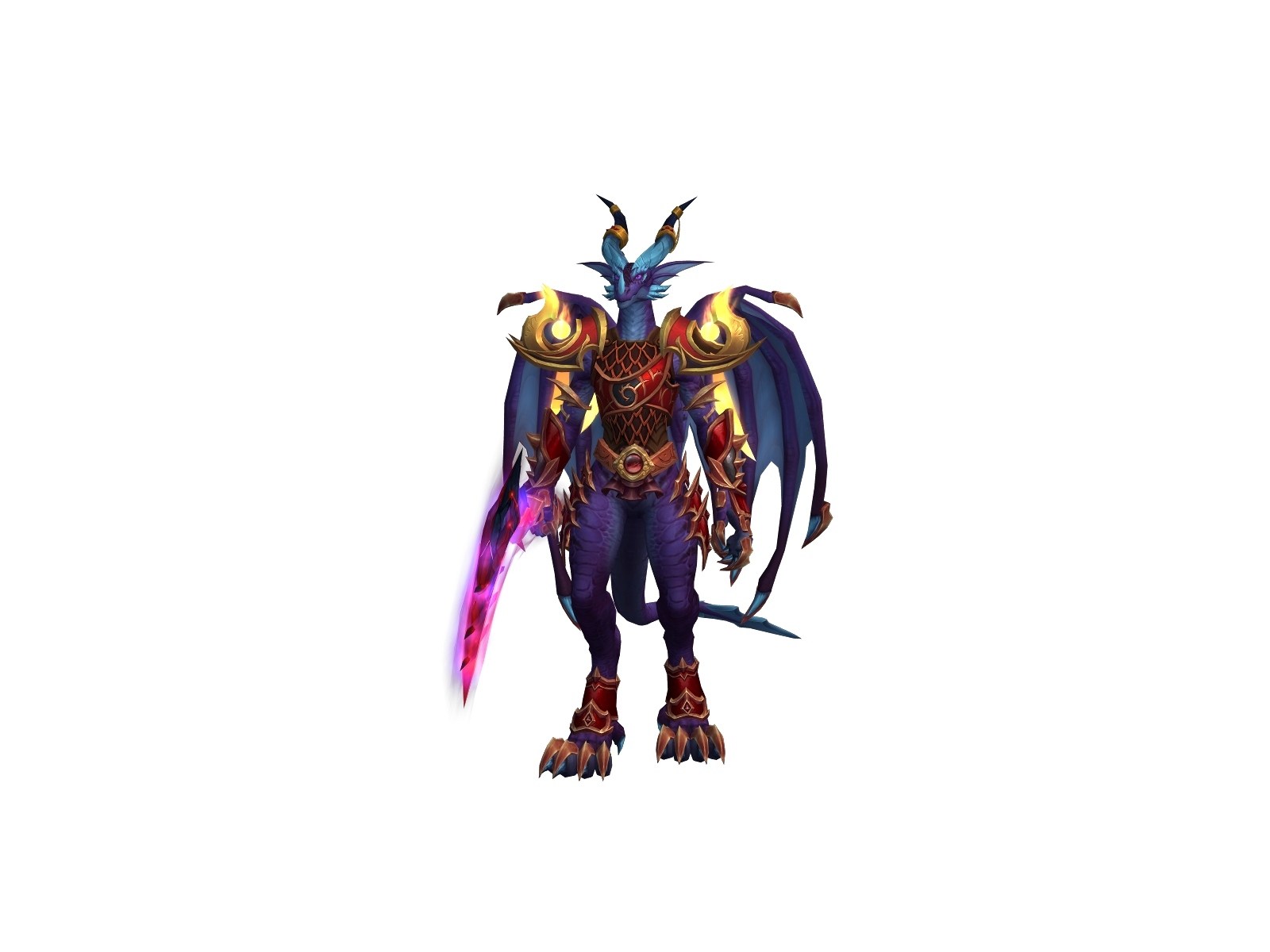 Thaldrasya 3D character render