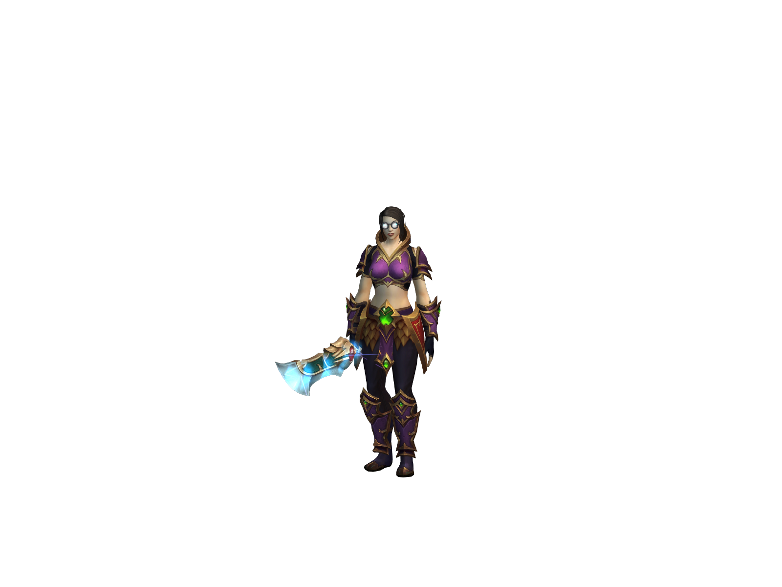 Ezreth 3D character render