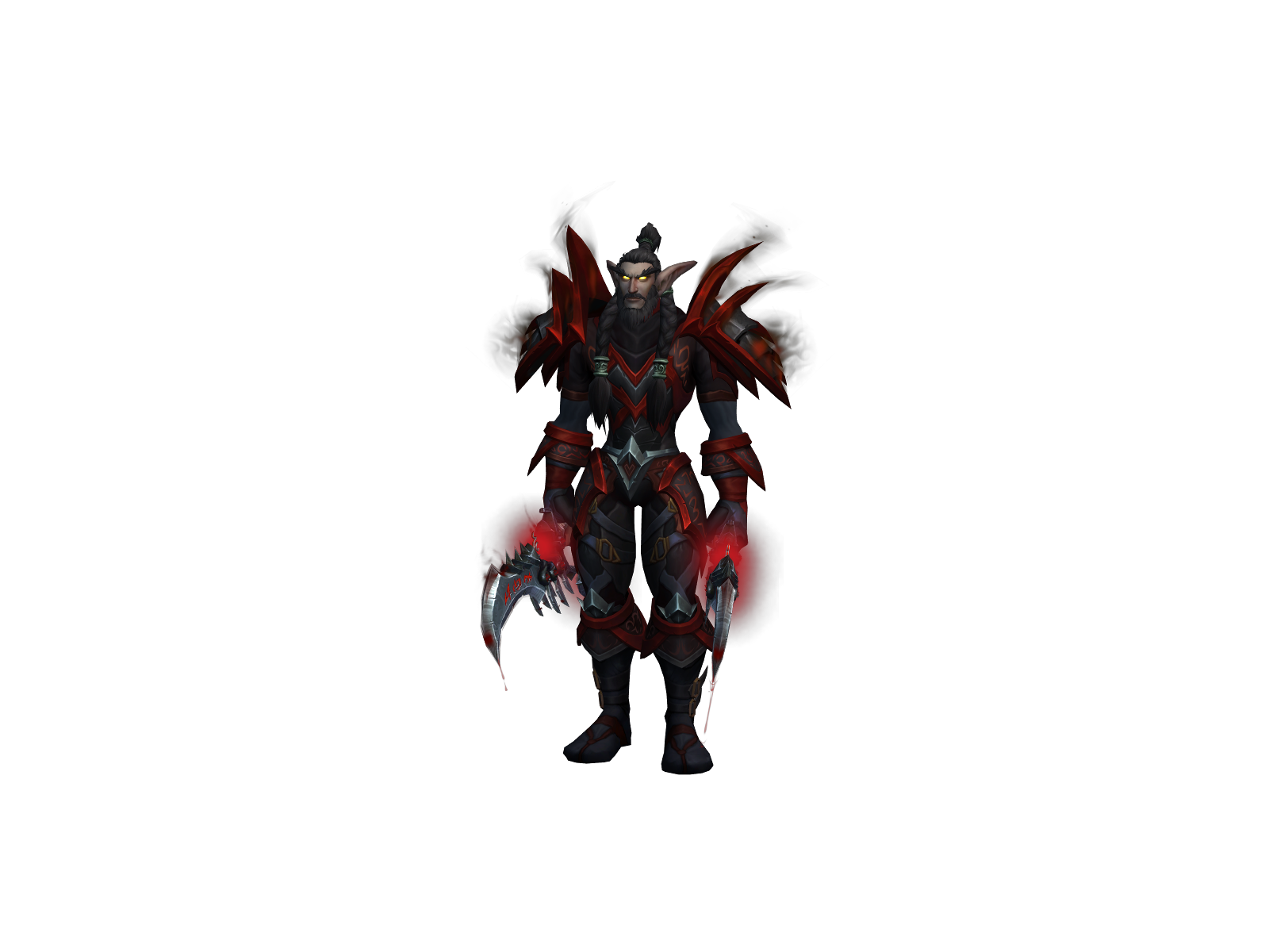 Goldcrow 3D character render