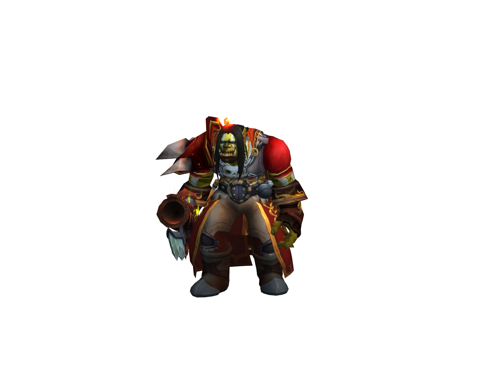 Raptorboost 3D character render