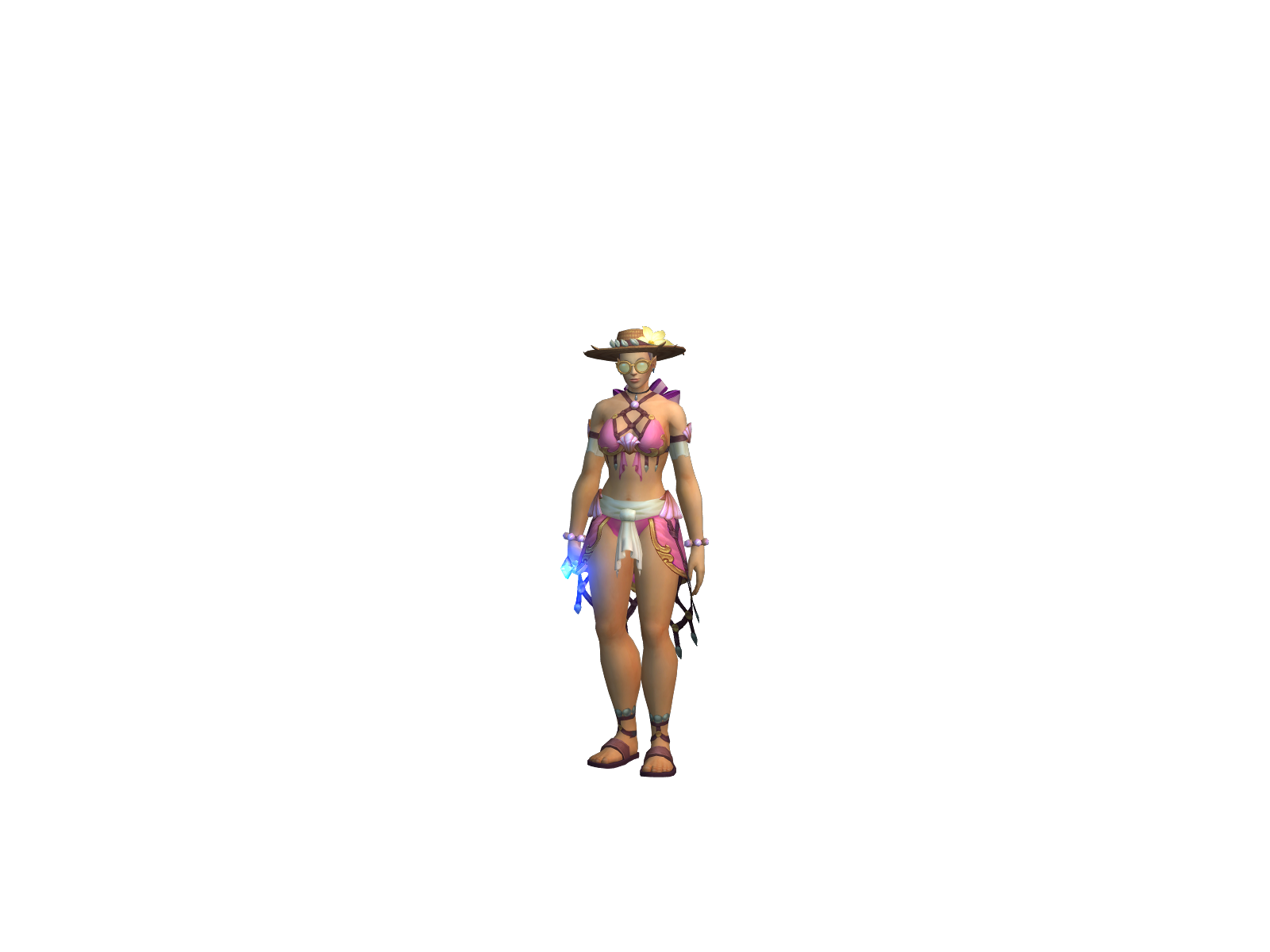 Repv 3D character render