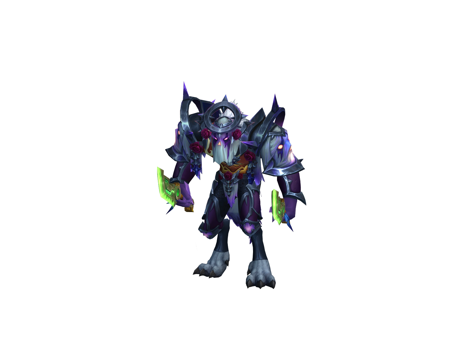 Ohyrexter 3D character render