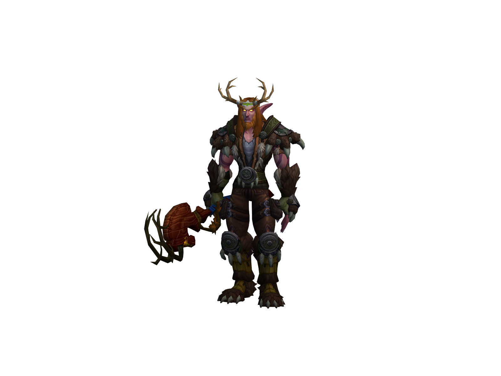 Euny 3D character render