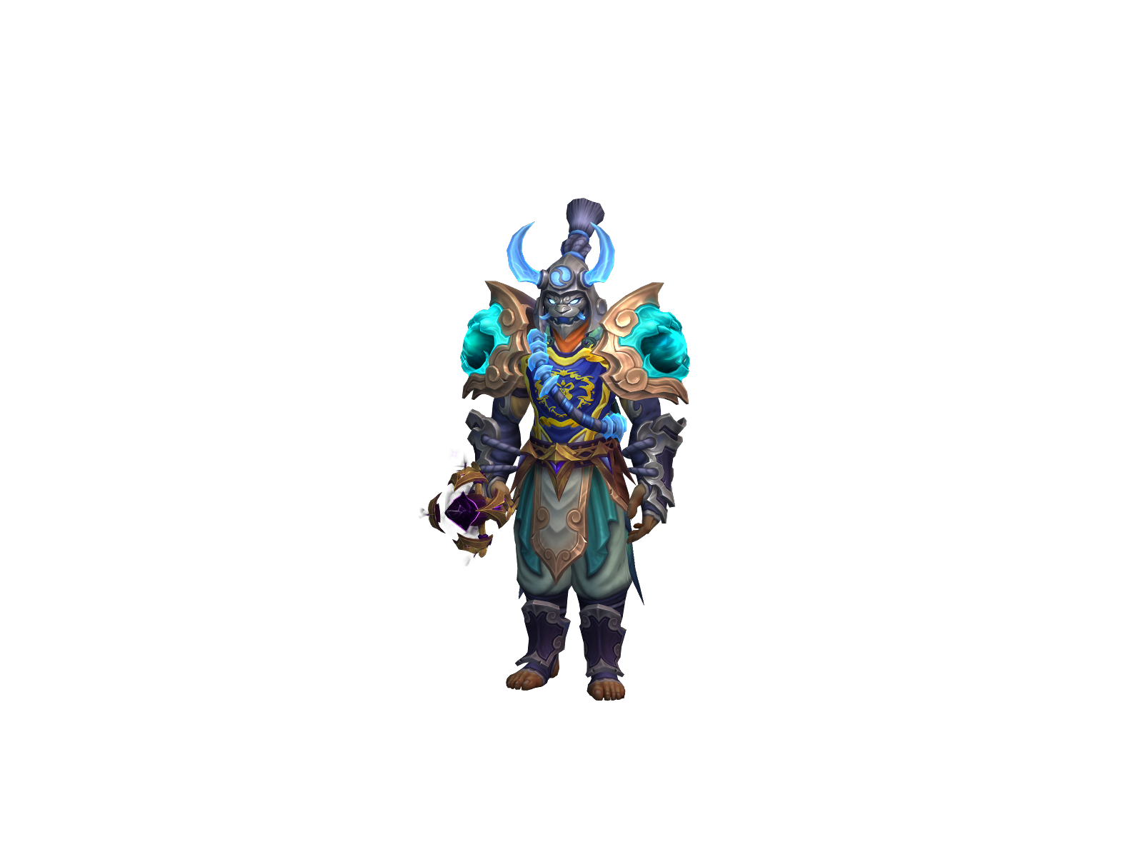 Oshou 3D character render