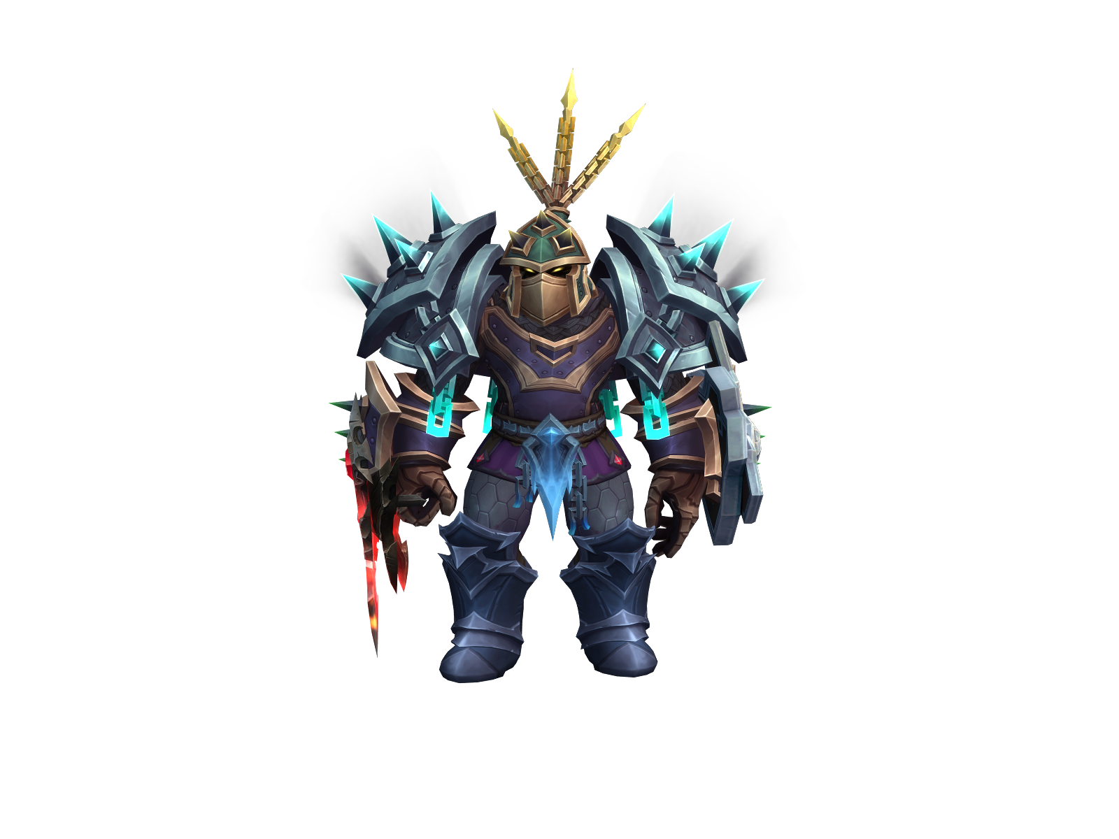 Druuluuglar 3D character render