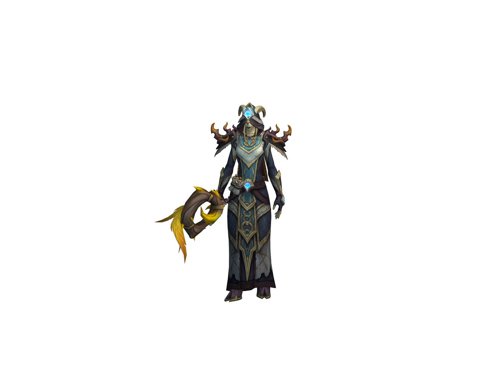 Bebgoat 3D character render