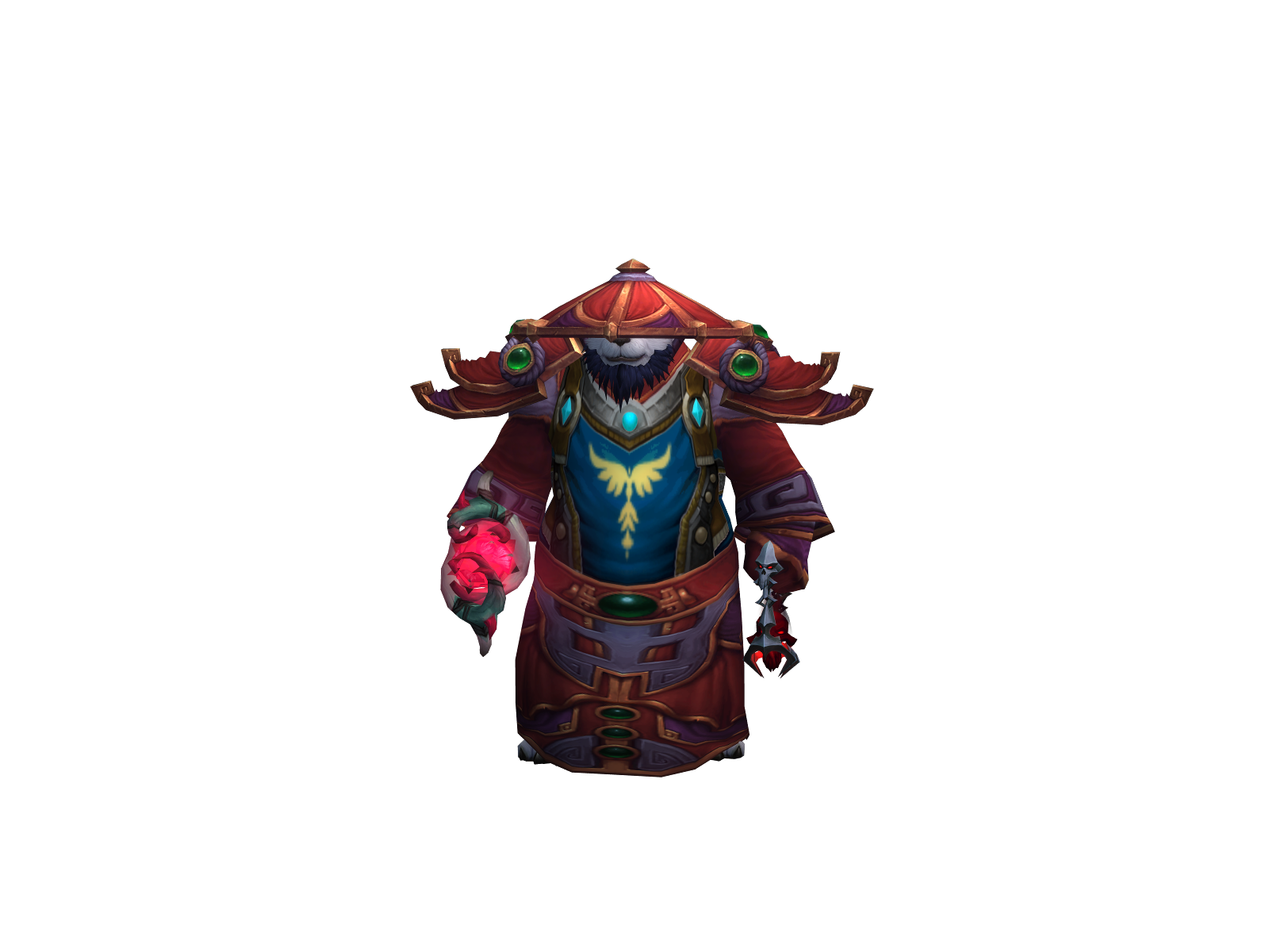 Hugzalott 3D character render