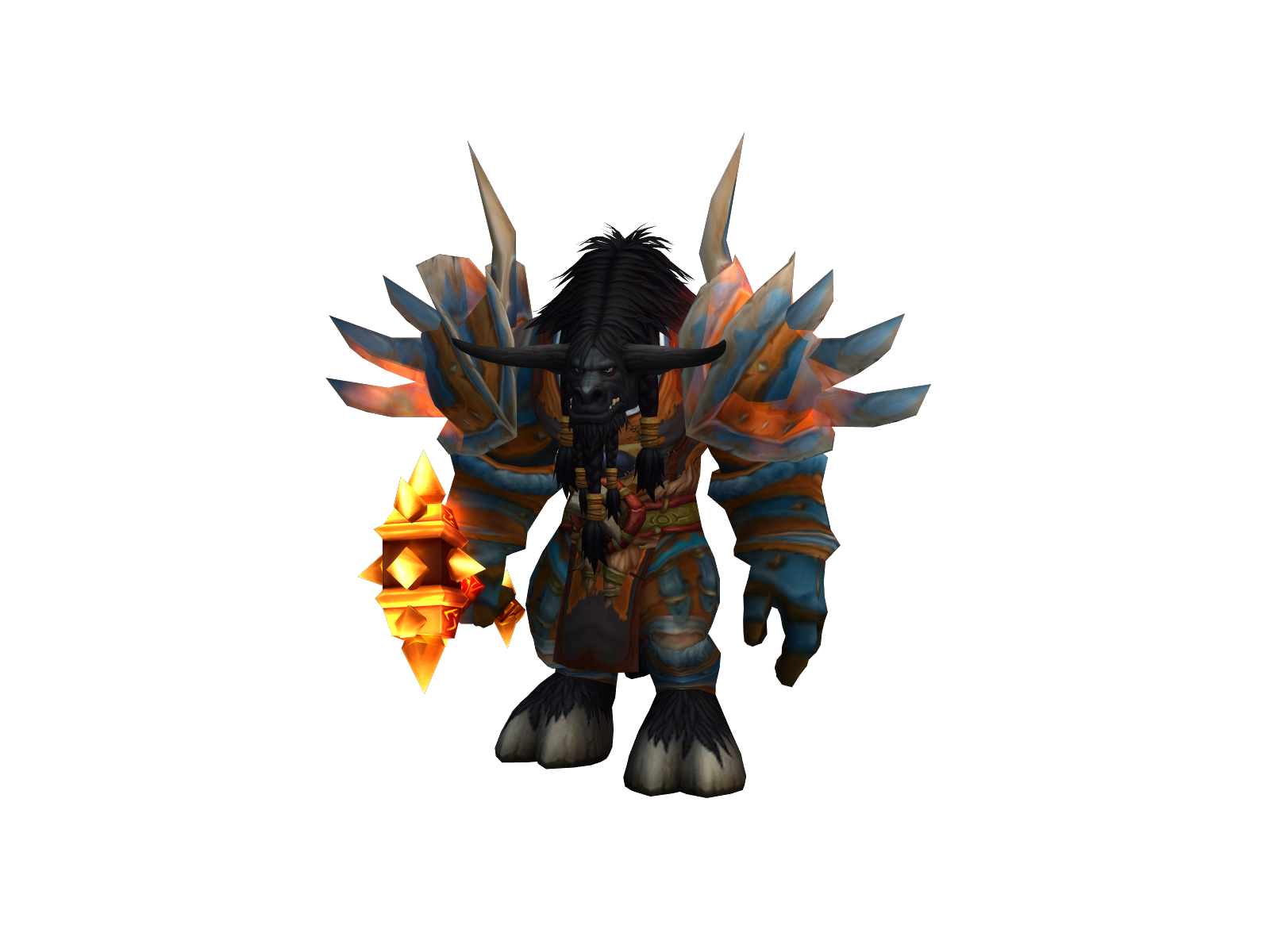 Wòulf 3D character render