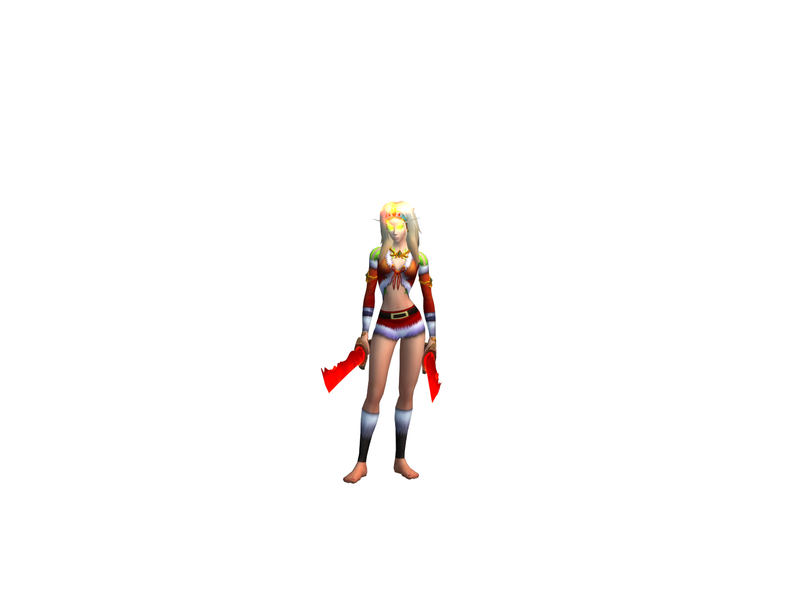 Shikiryougi 3D character render