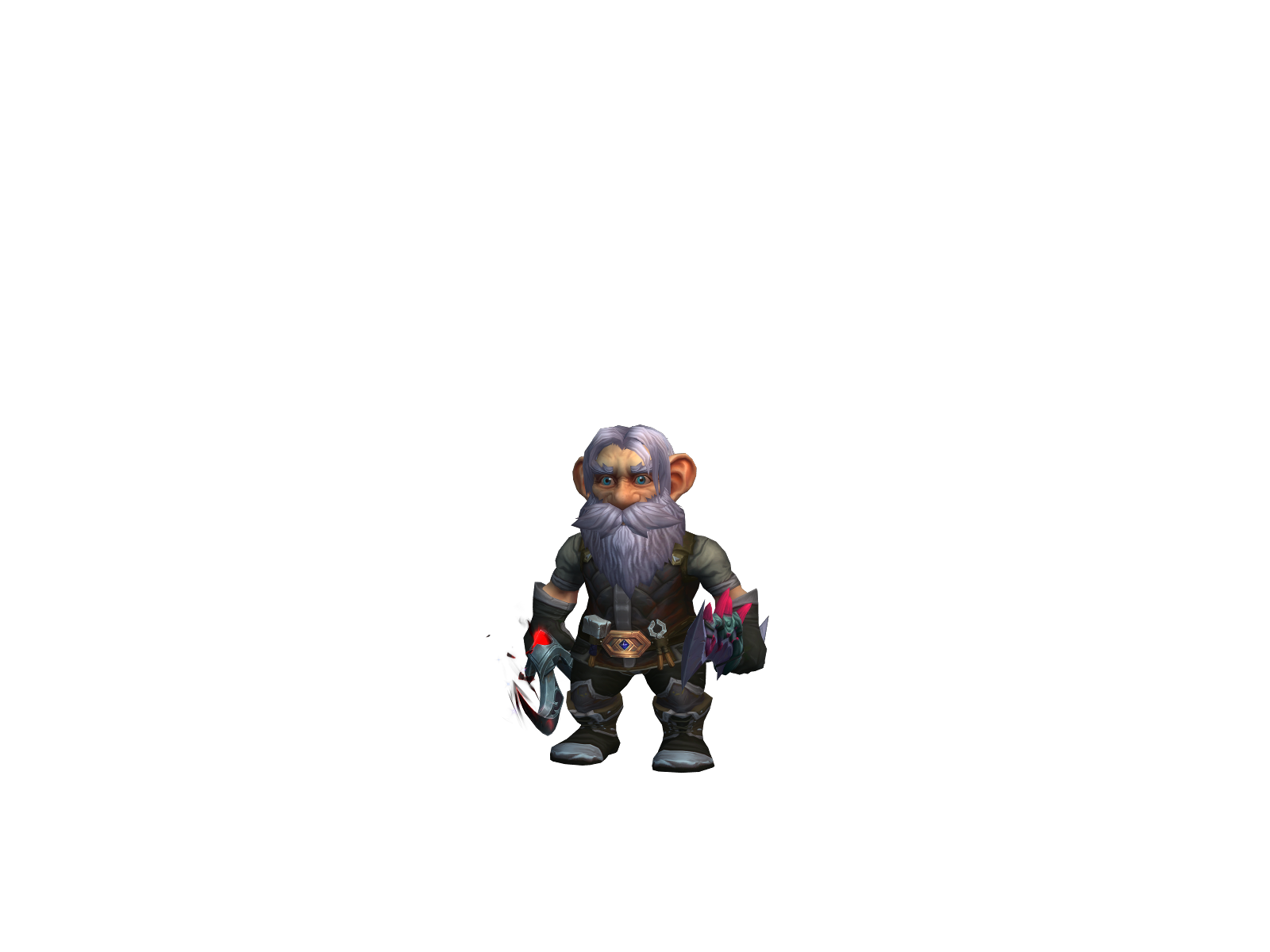 Mortefi 3D character render