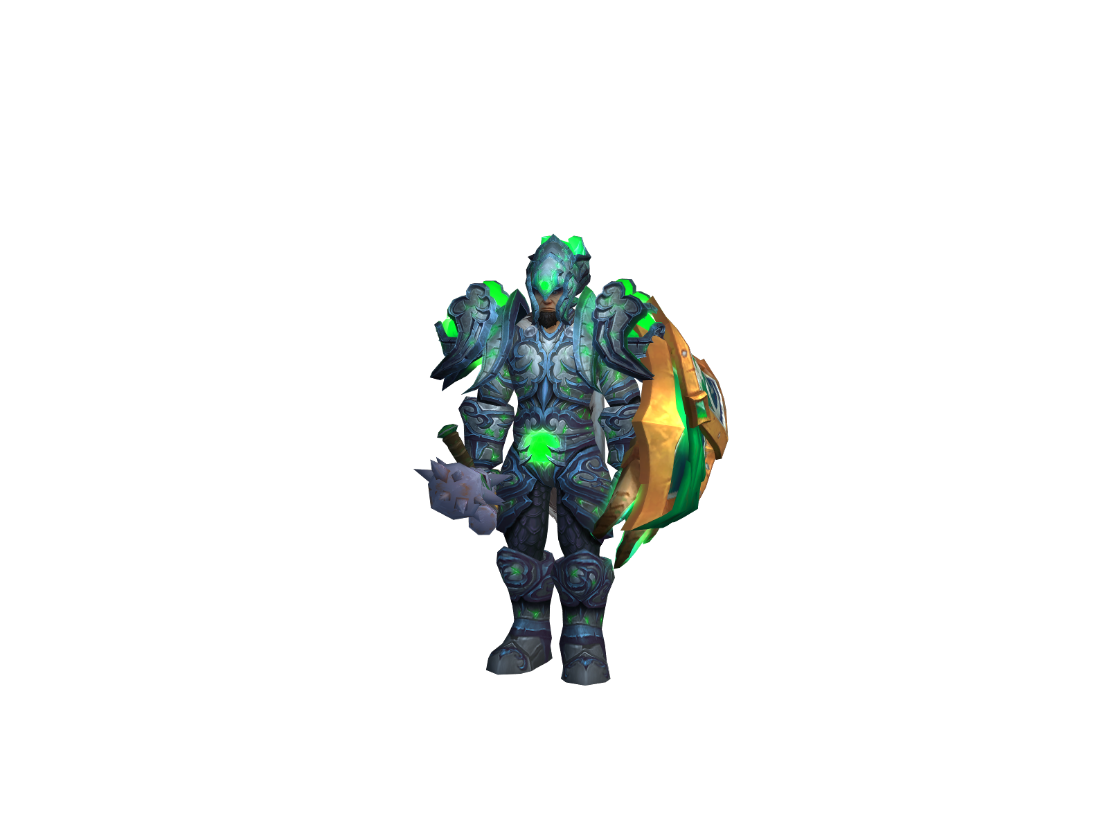 Maldon 3D character render
