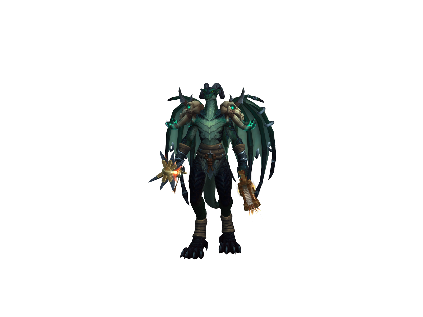 Falgoth 3D character render