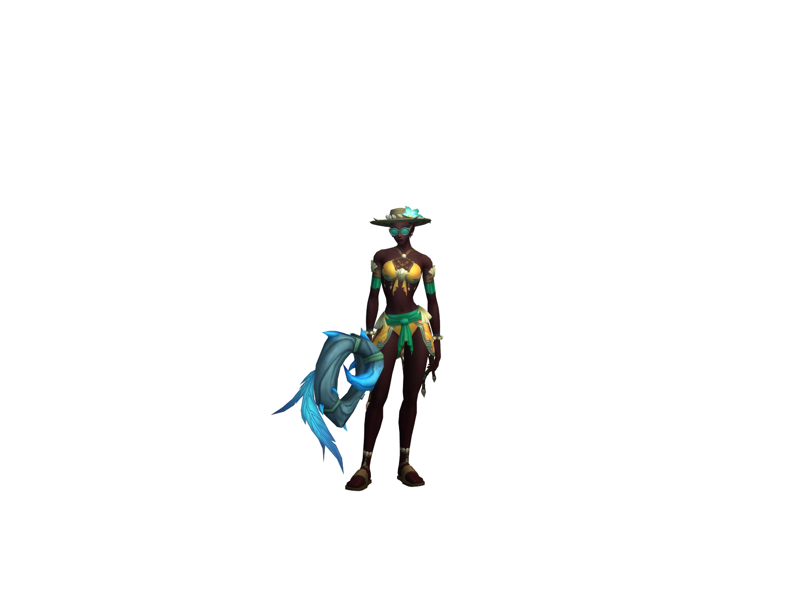 Axofacasts 3D character render