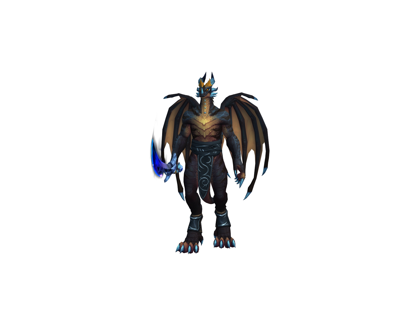 Kwaa 3D character render