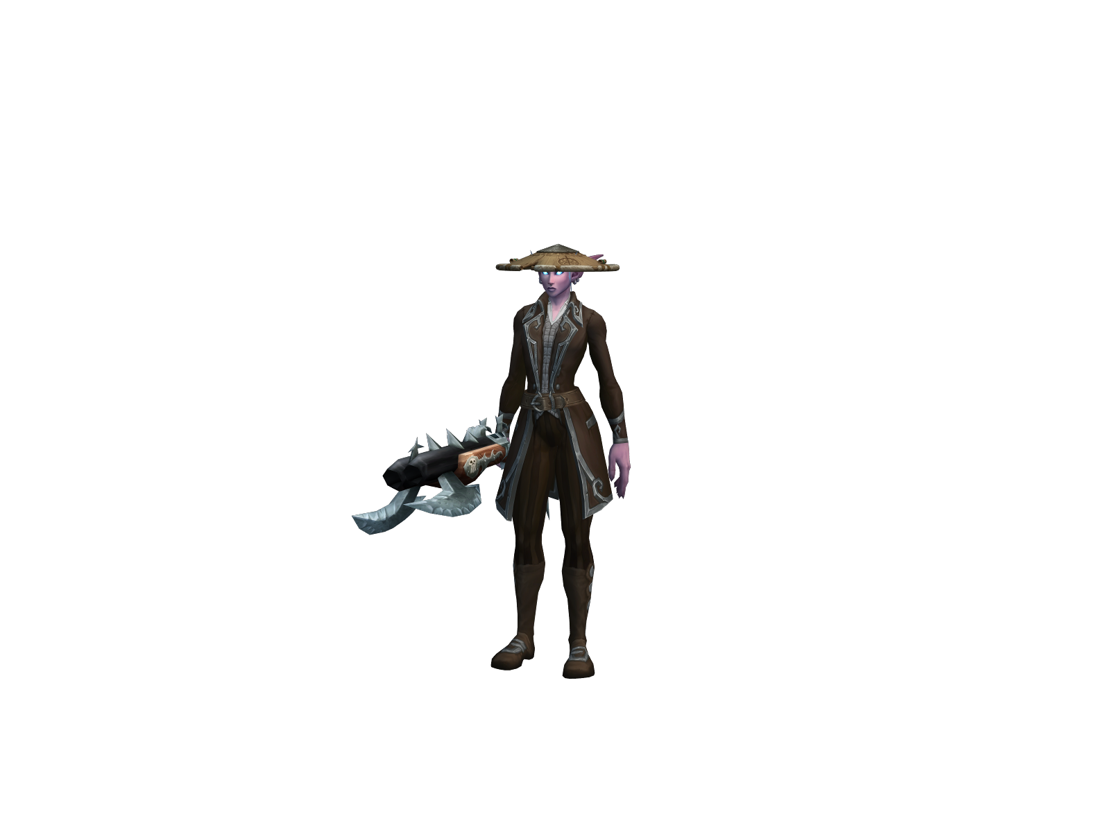 Focus 3D character render