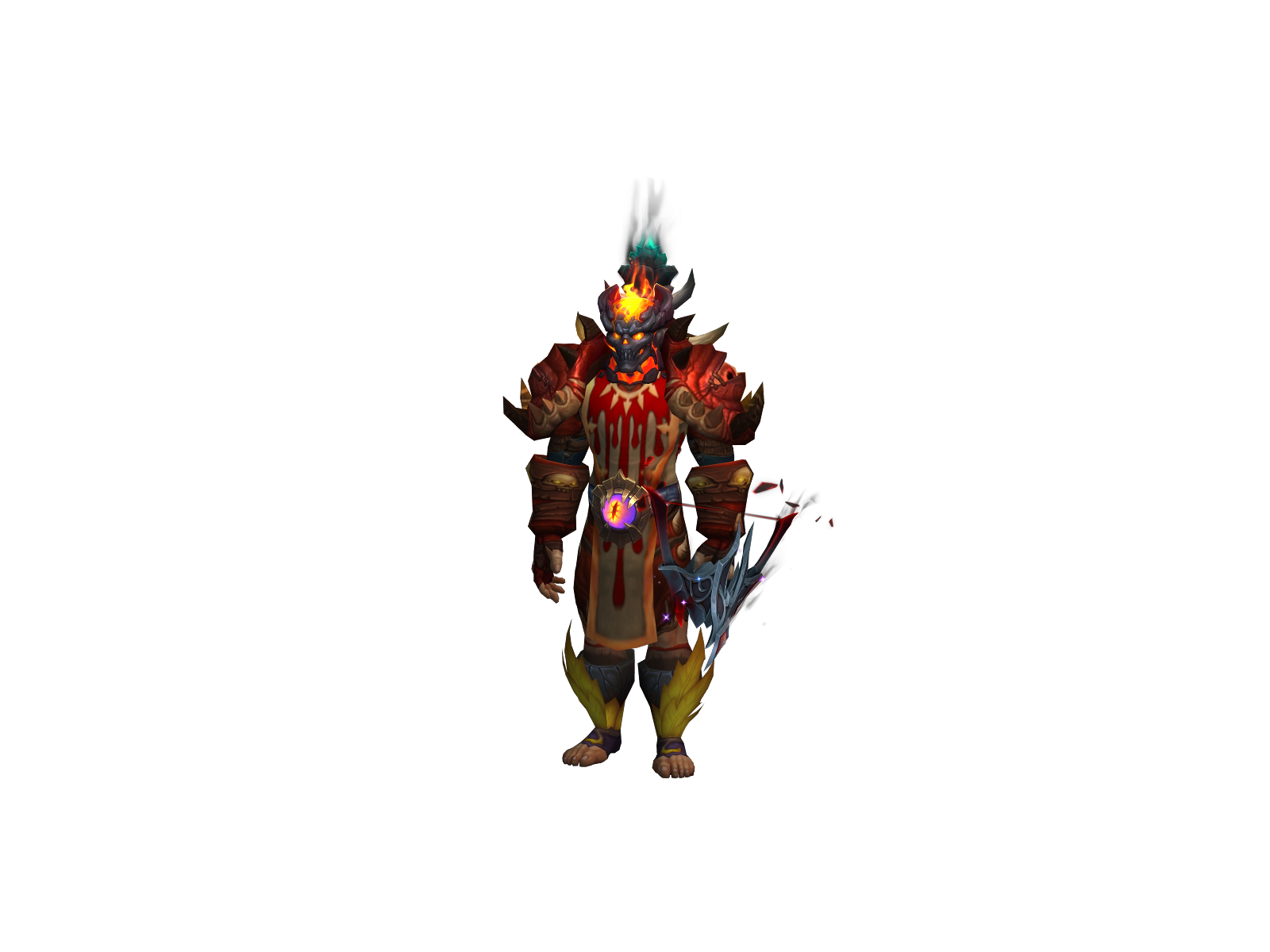 Overclockd 3D character render