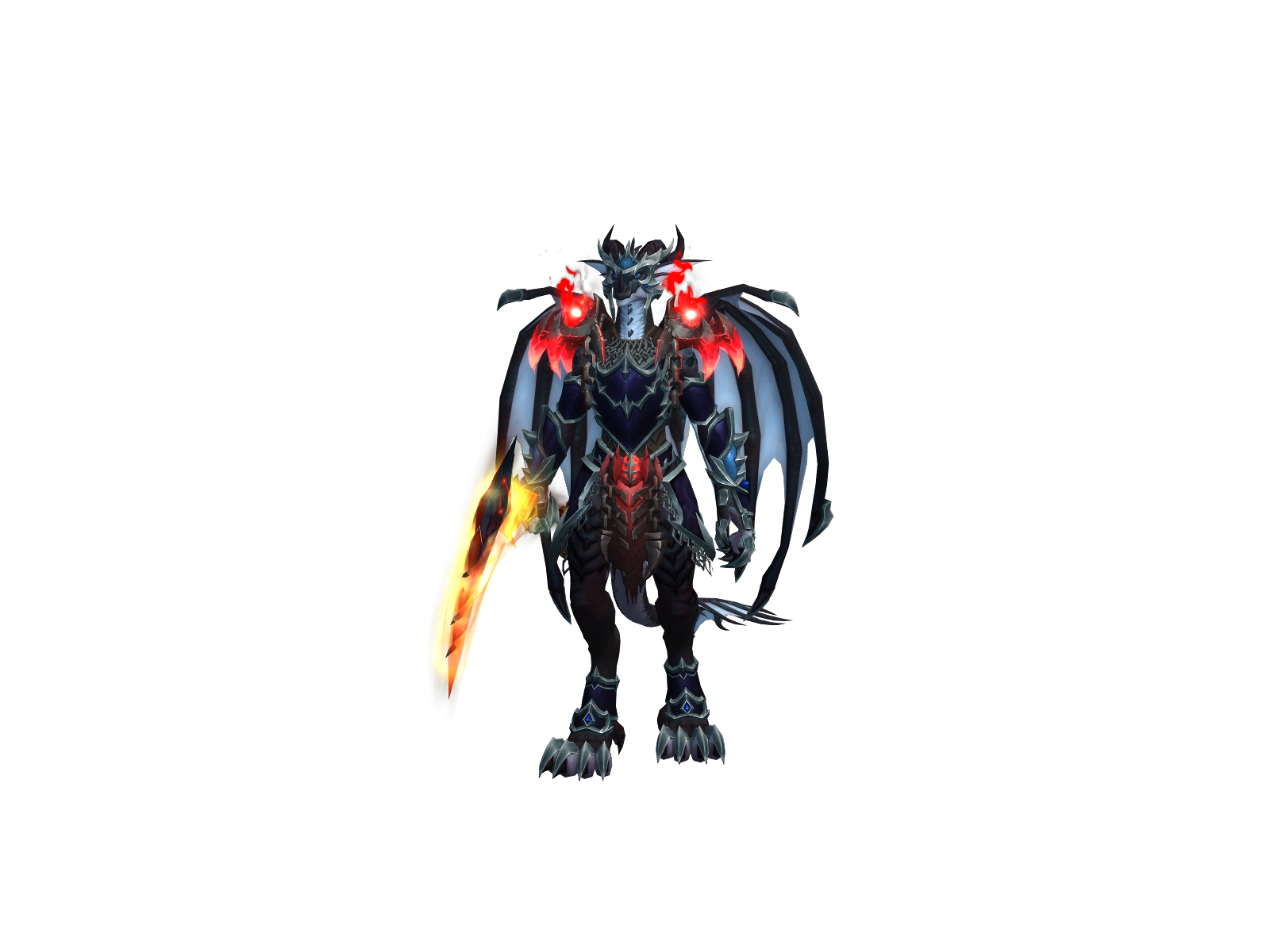 Drakthussy 3D character render