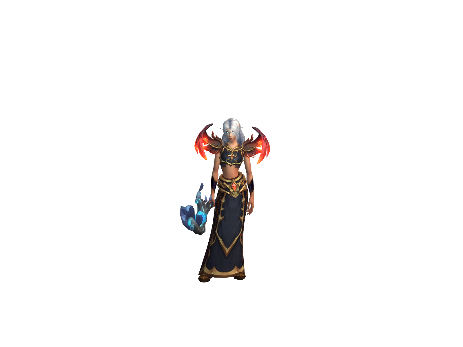 Elysing 3D character render