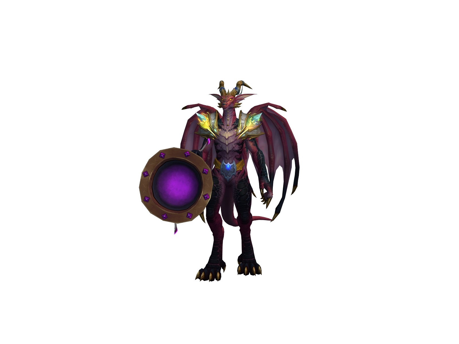 Dragone 3D character render