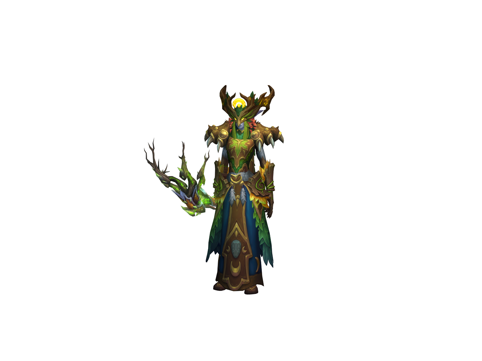 Zelesty 3D character render