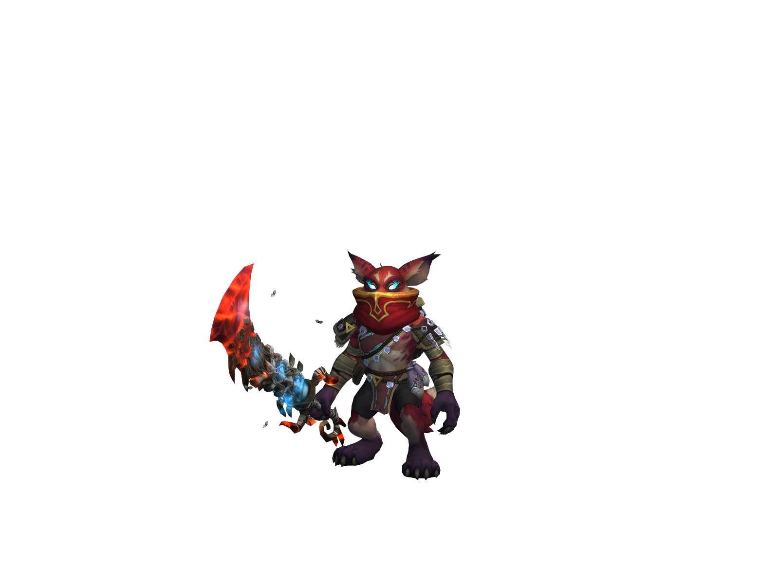 Bakerfox 3D character render