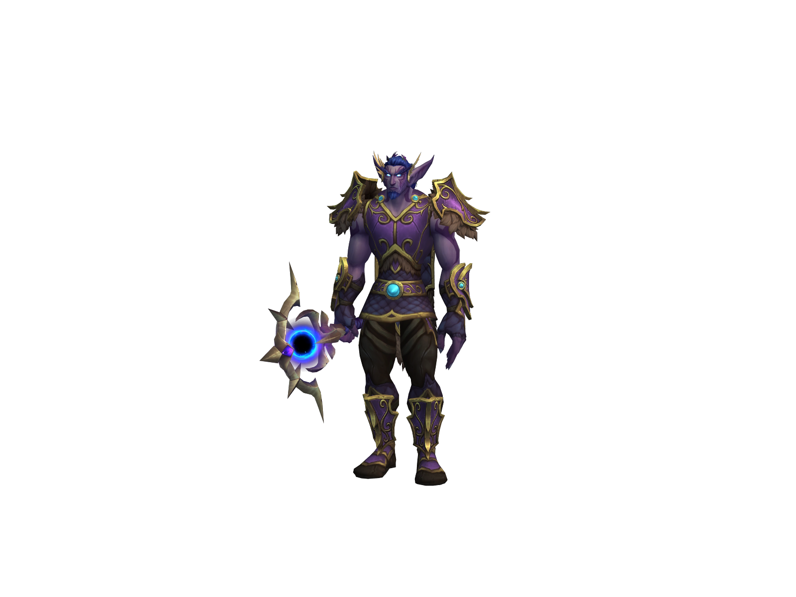 Tytanniall 3D character render