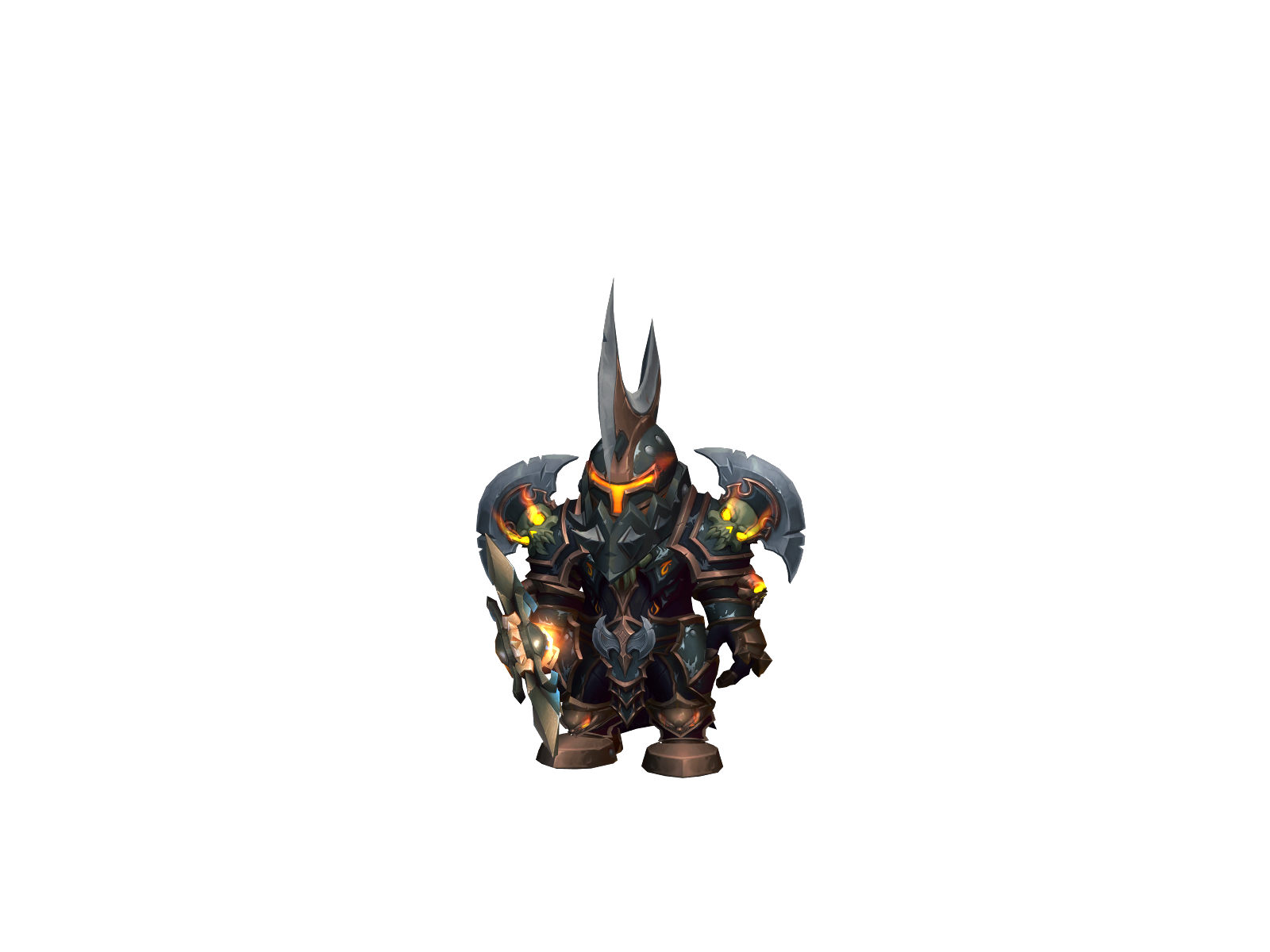 Khaoswar 3D character render