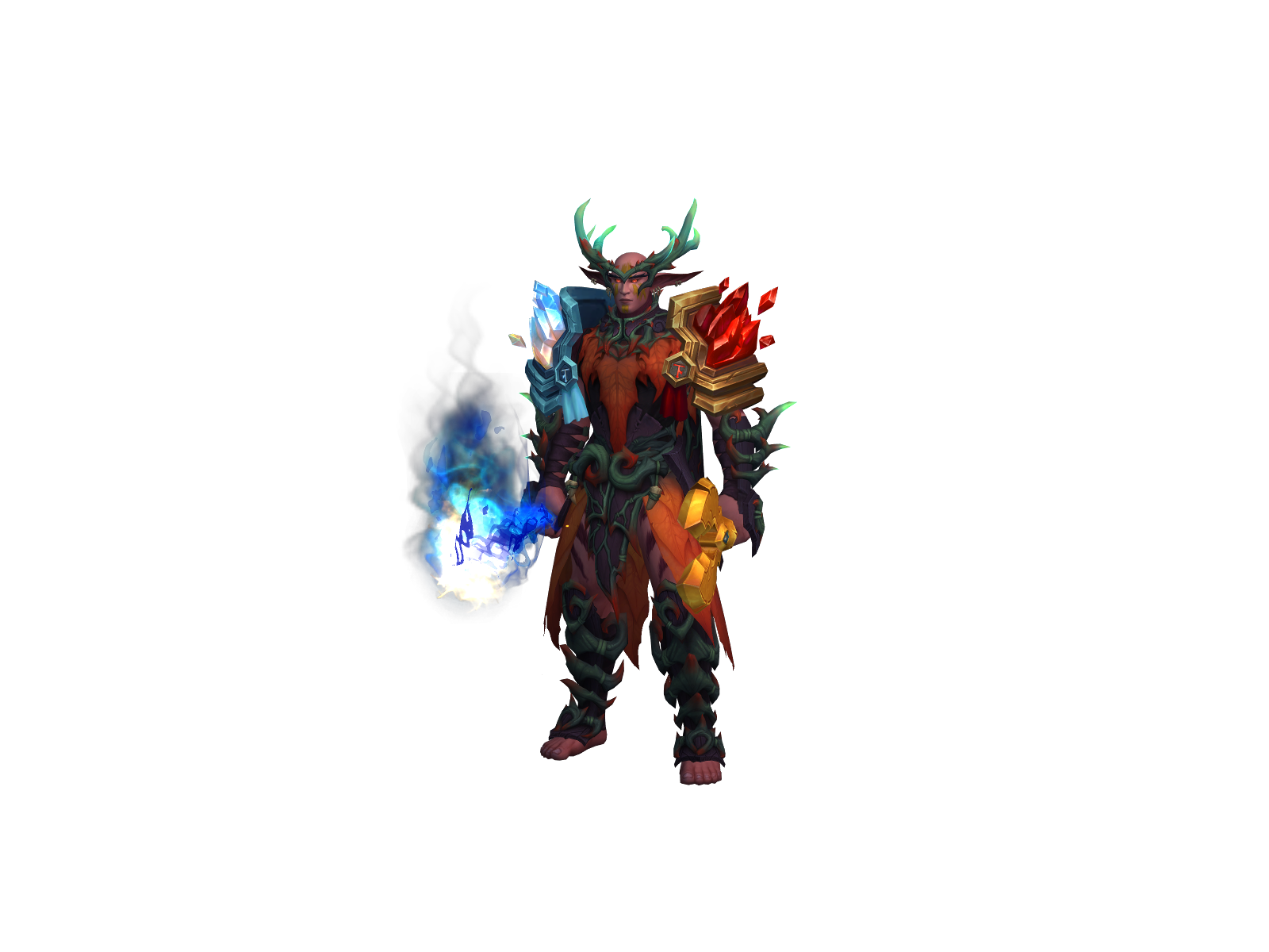 Armox 3D character render