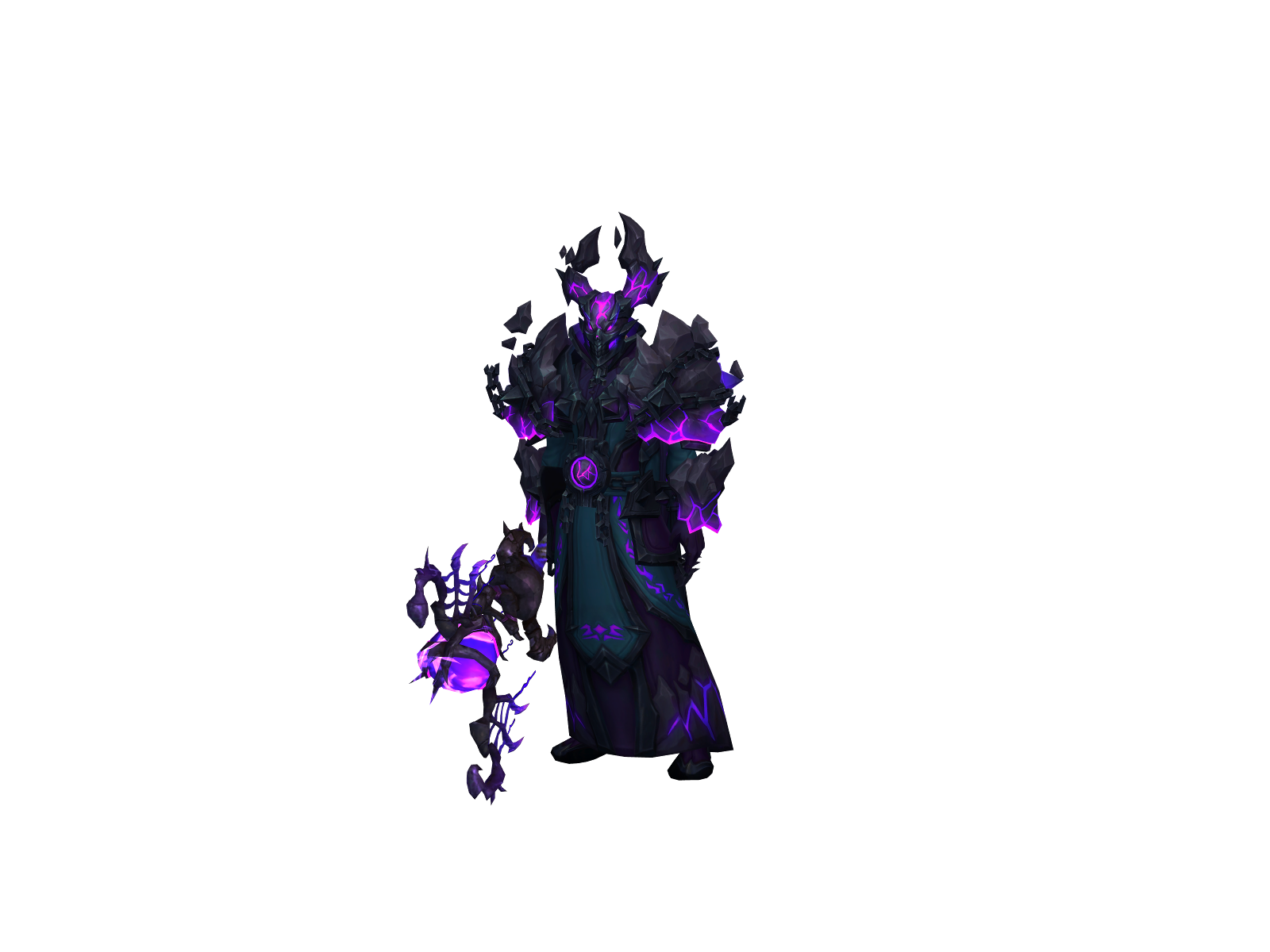 Dinknflicka 3D character render