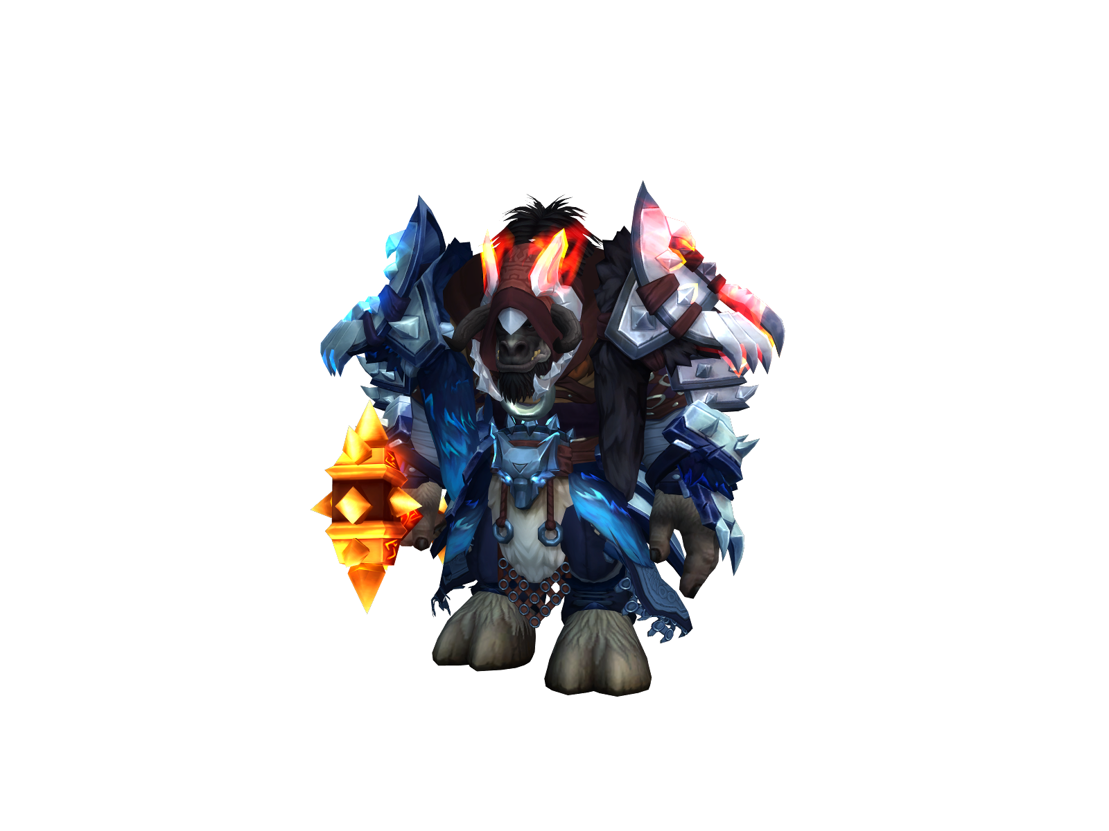 Woulf 3D character render