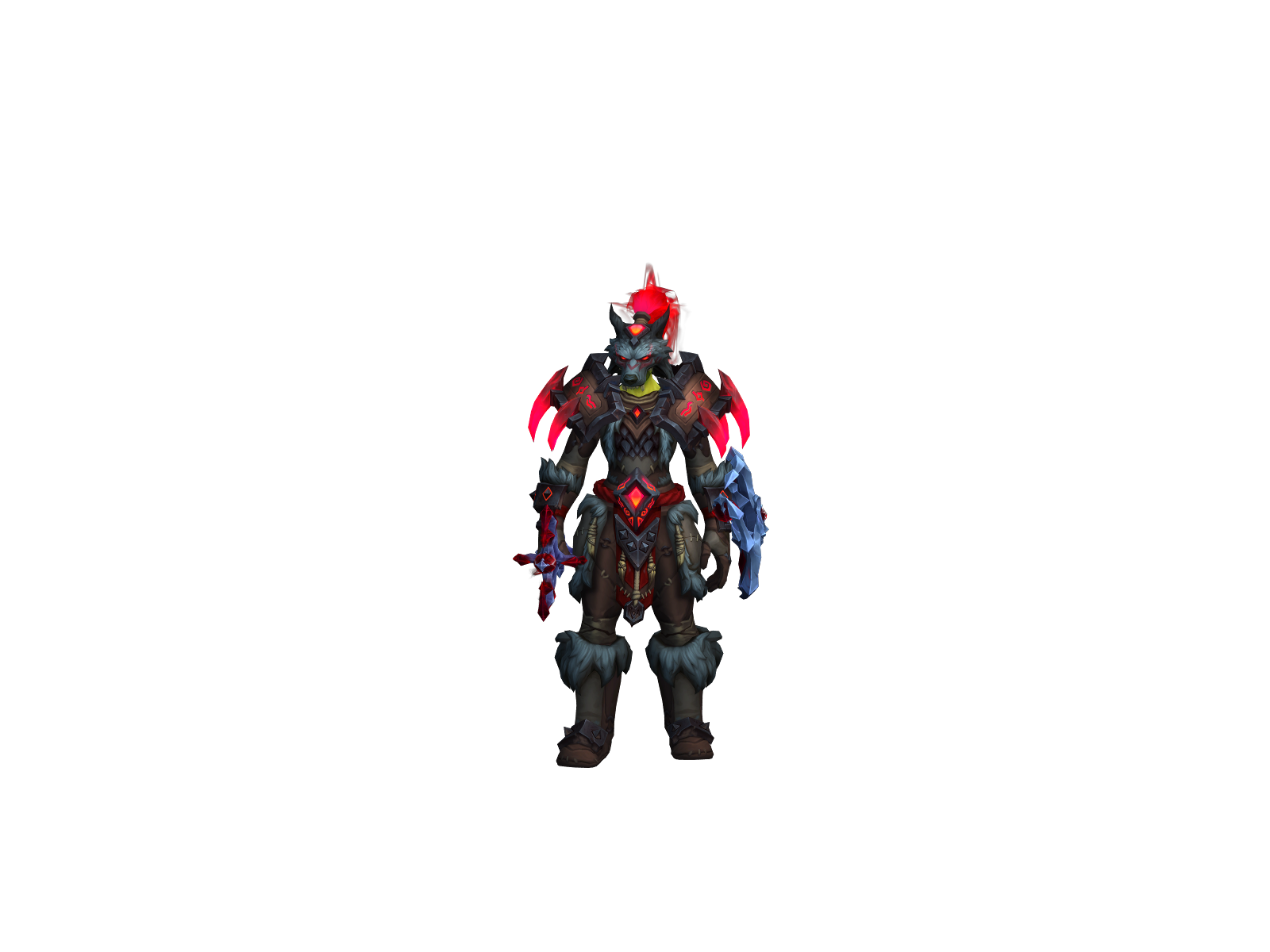Goroda 3D character render