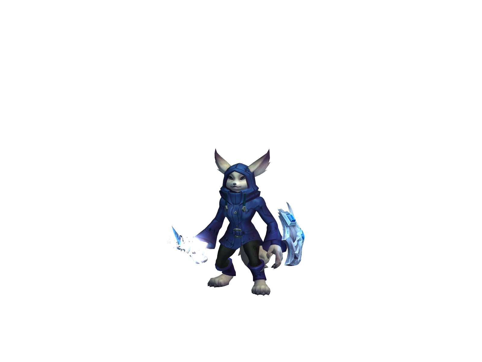 Mû 3D character render