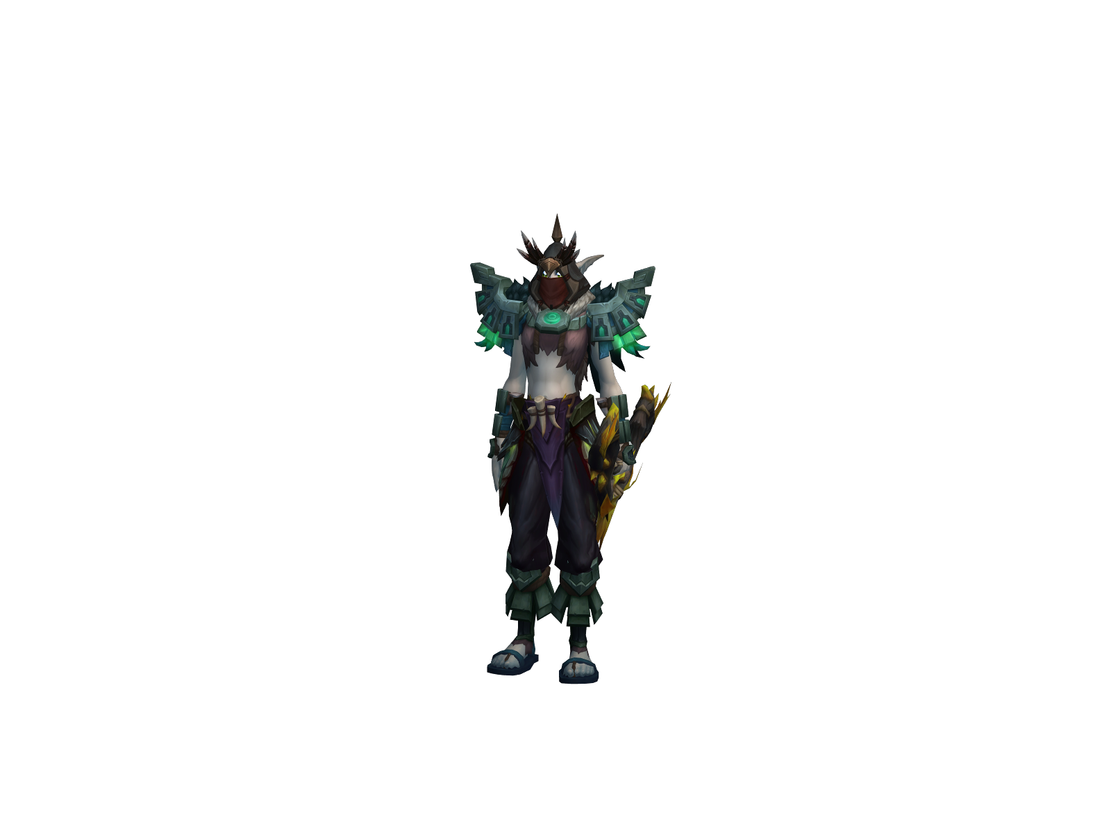 Insgesicht 3D character render