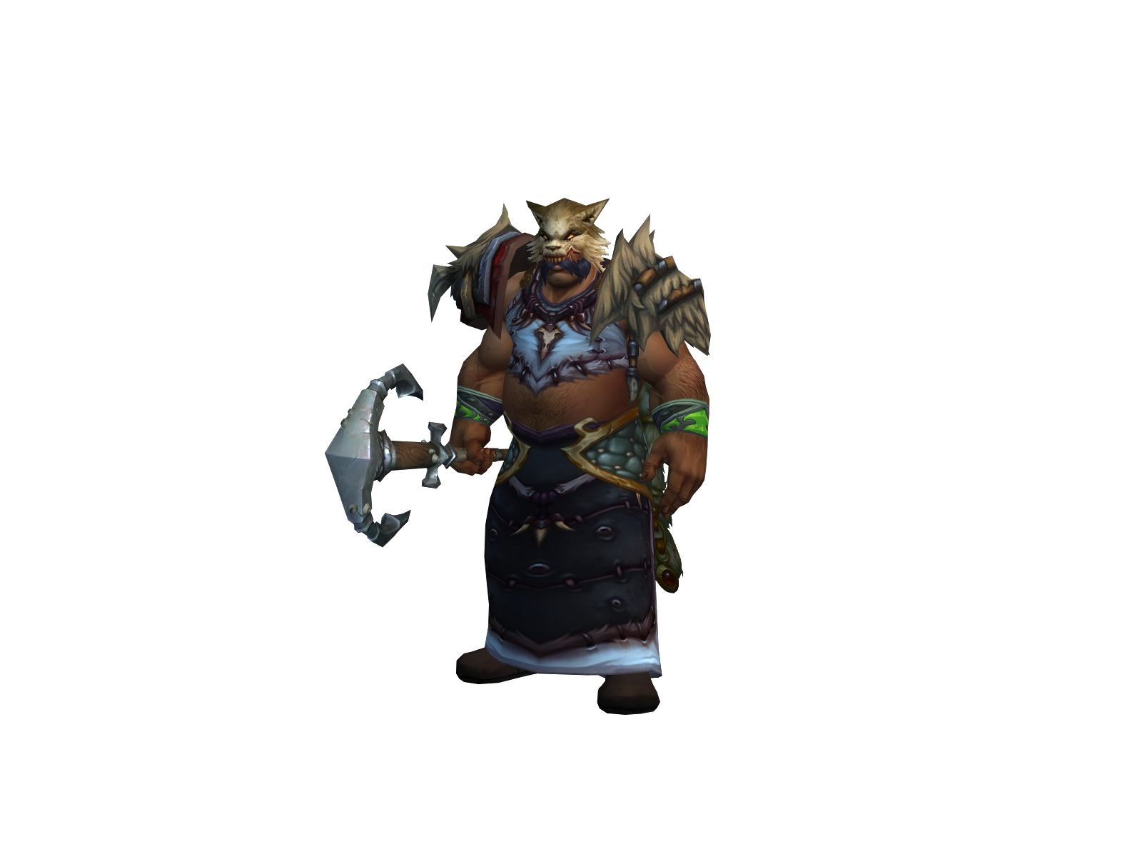 Bullypriest 3D character render