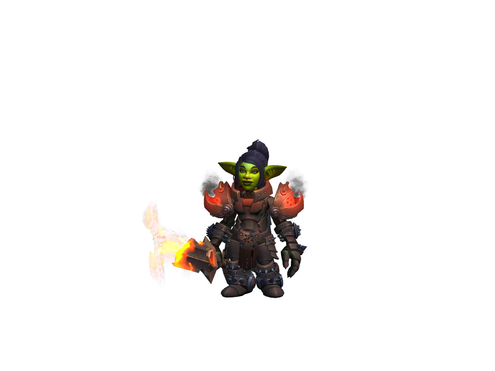 Grizdeal 3D character render