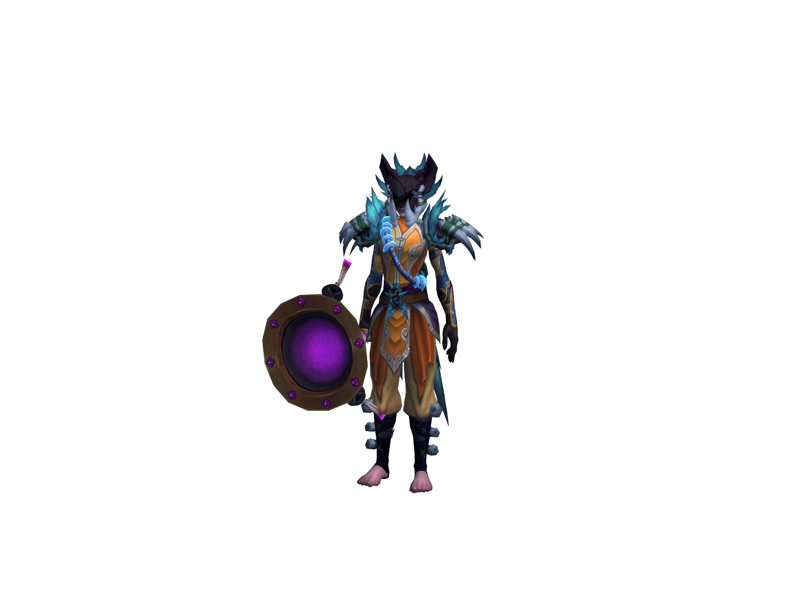 Jaheiral 3D character render