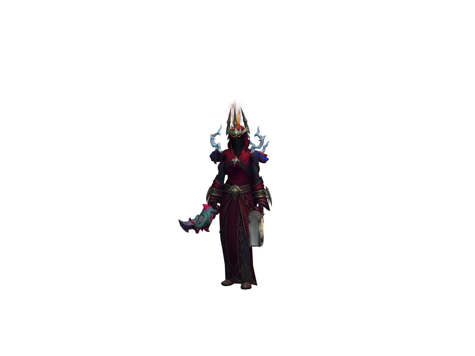 Zorpped 3D character render