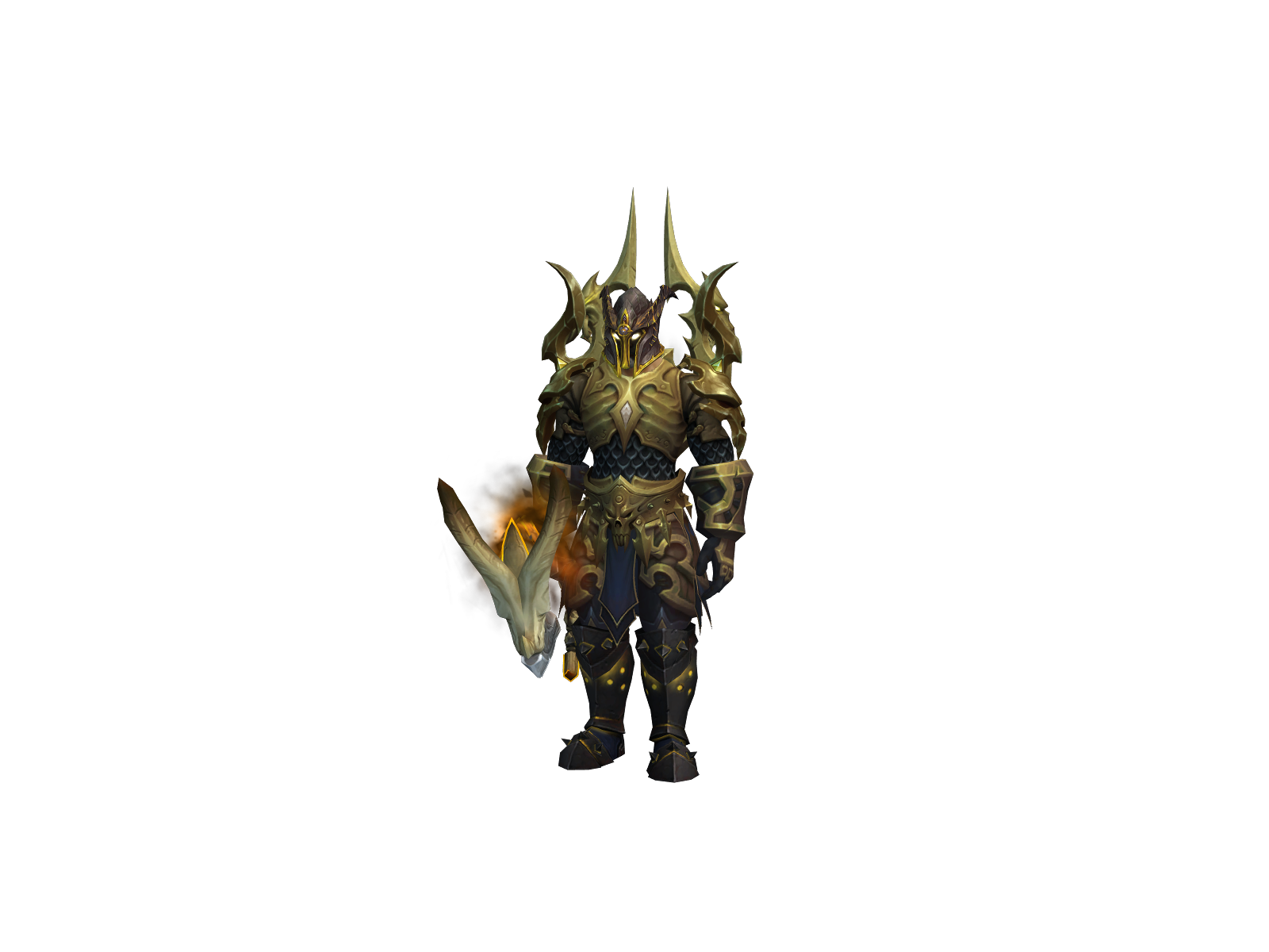 Yerajmiel 3D character render