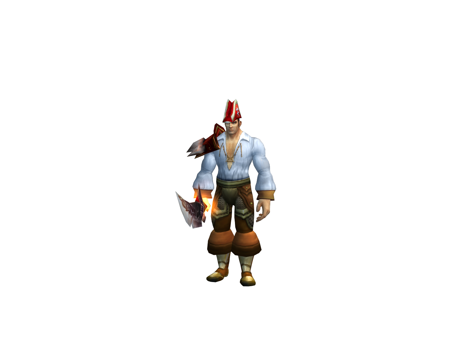 Evelliah 3D character render