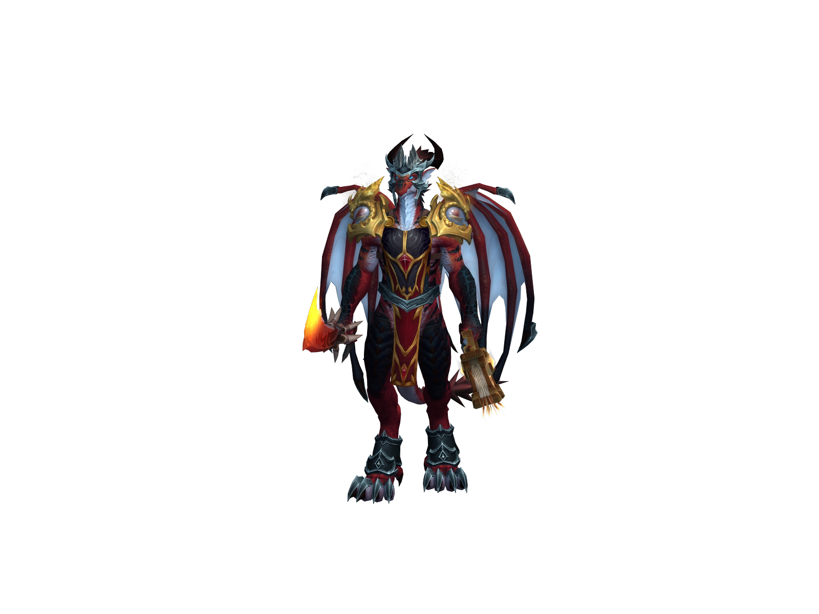 Scoldrath 3D character render
