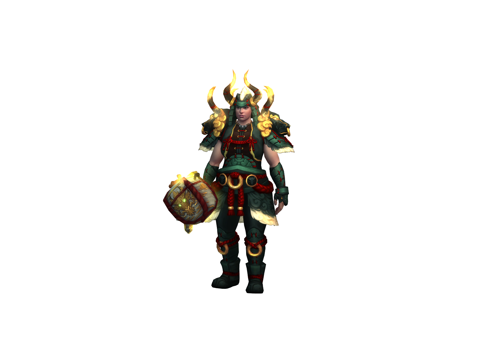 Bustymonk 3D character render
