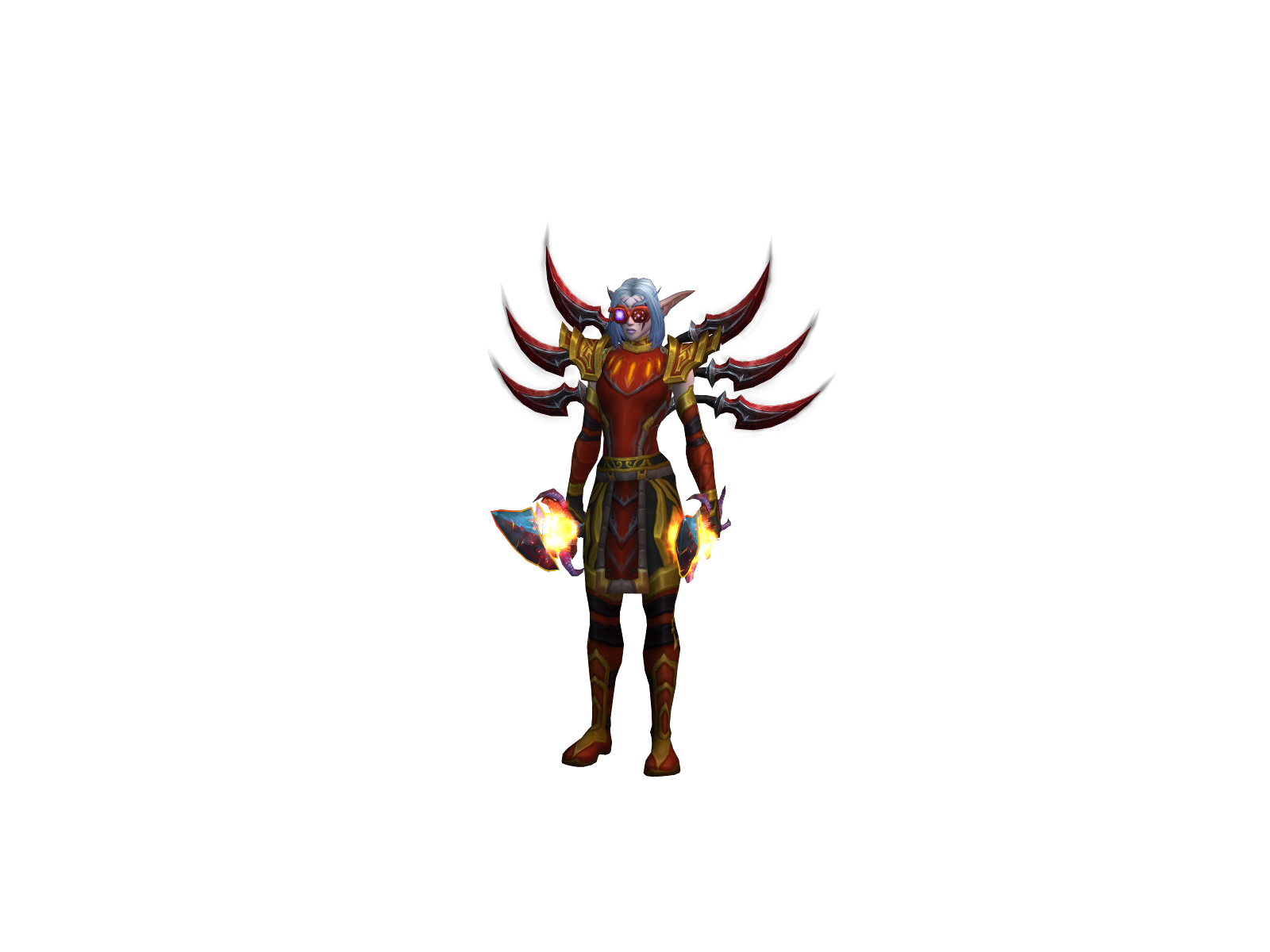 Nixxie 3D character render