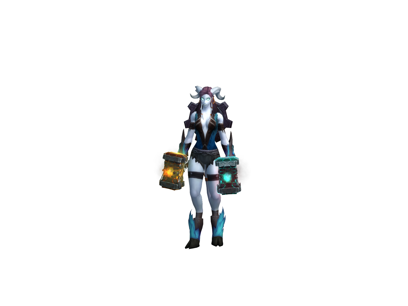 Huposa 3D character render
