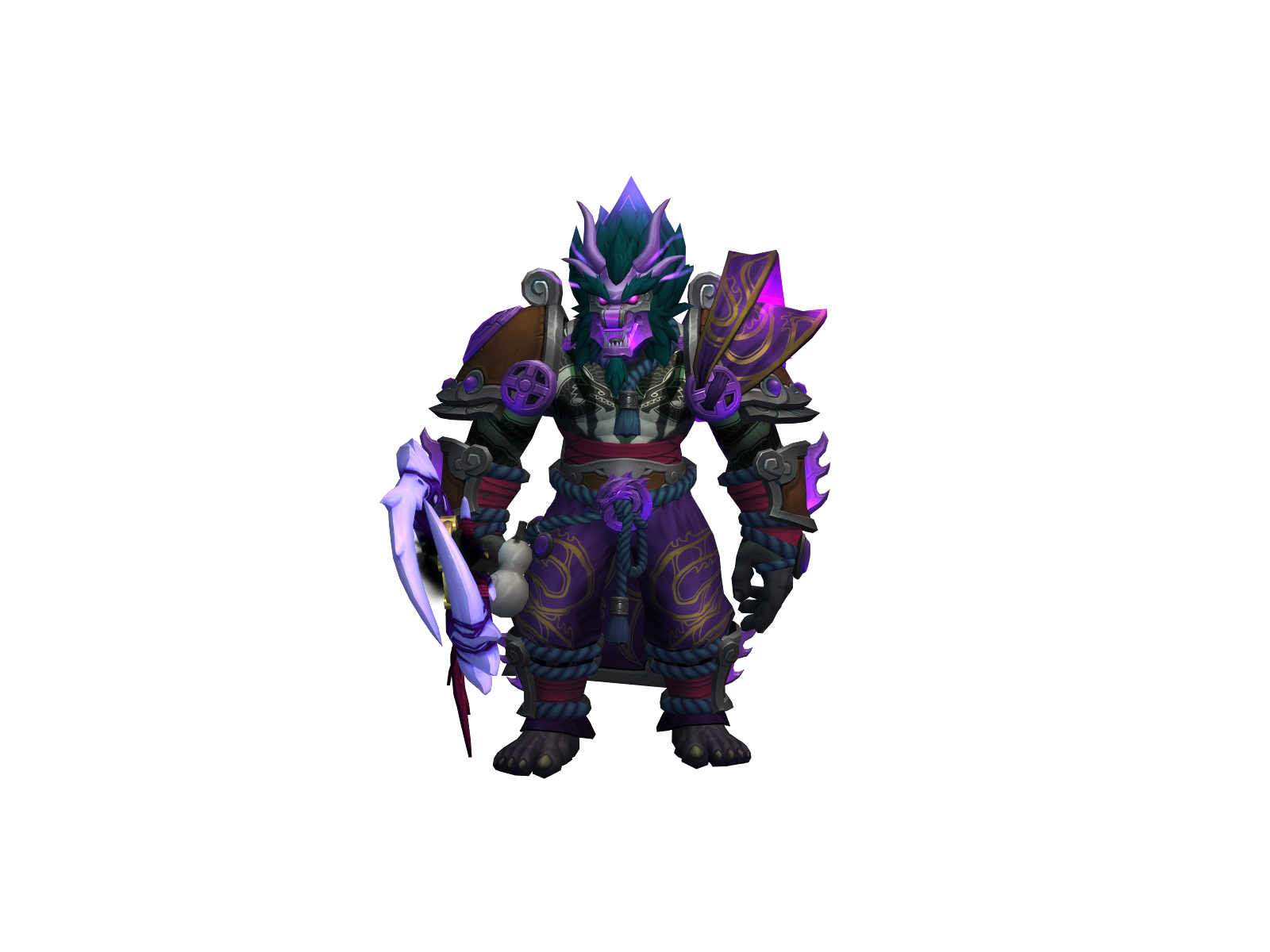 Museng 3D character render