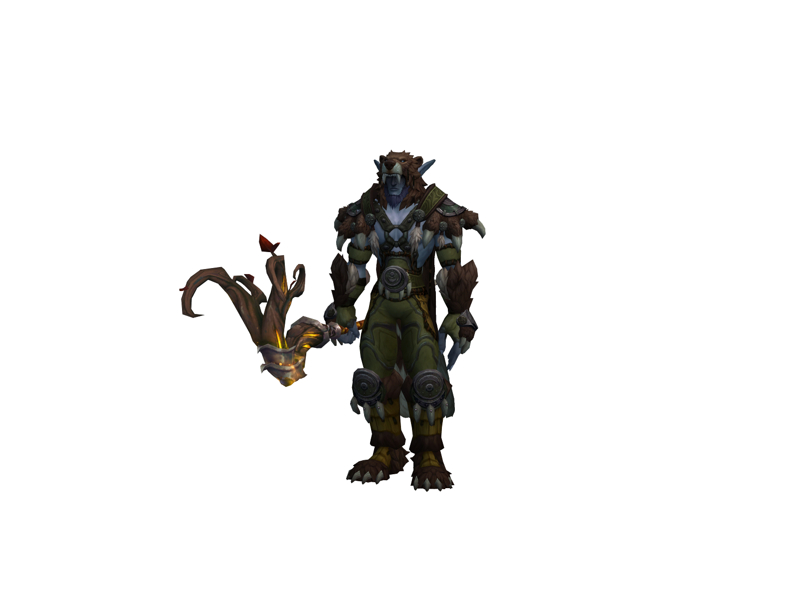Bofaburger 3D character render