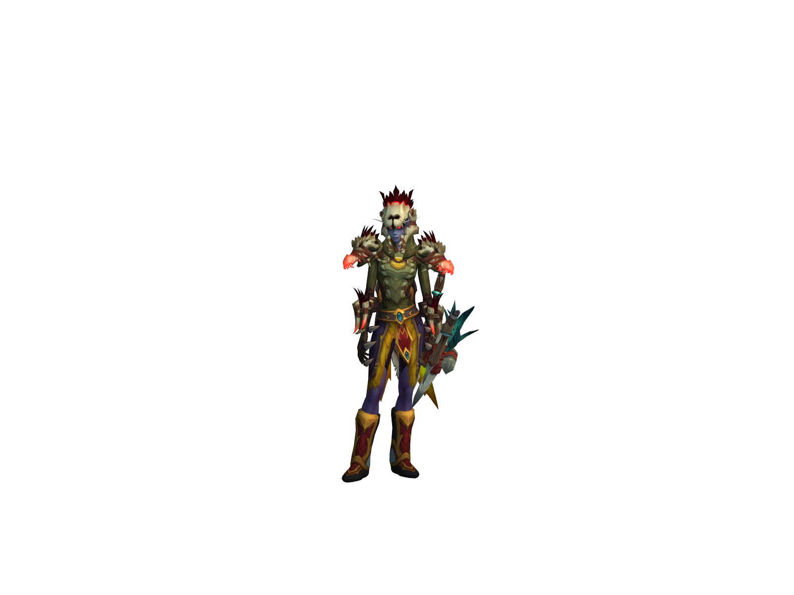 Buckohunt 3D character render