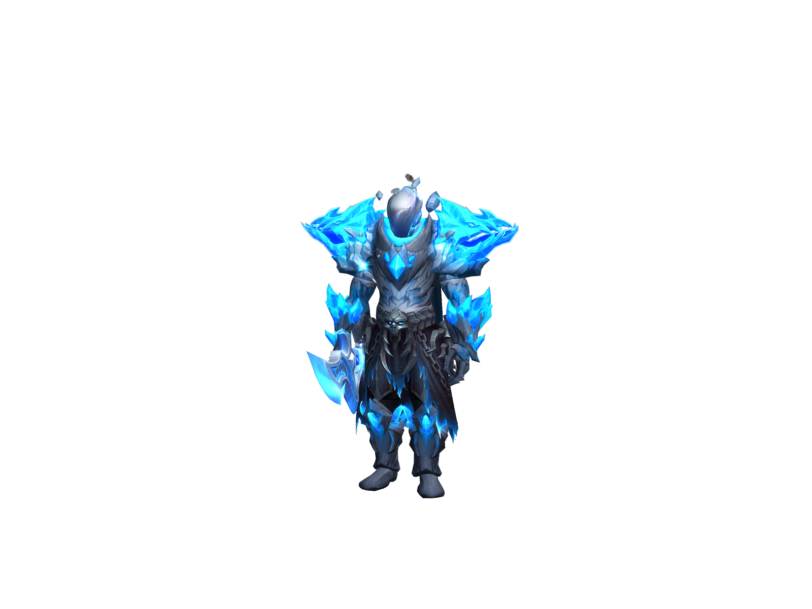 Bläñk 3D character render
