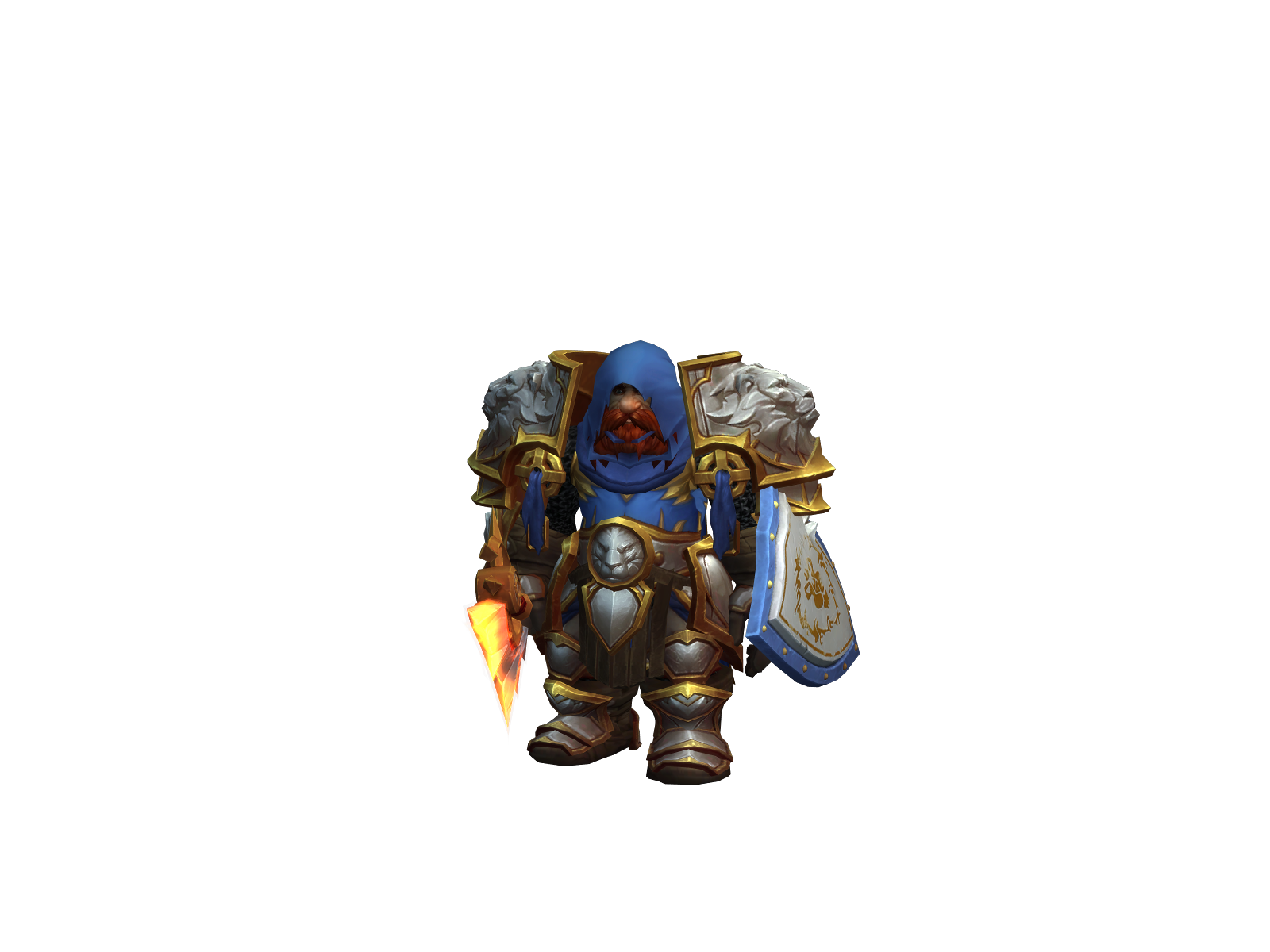 Krios 3D character render