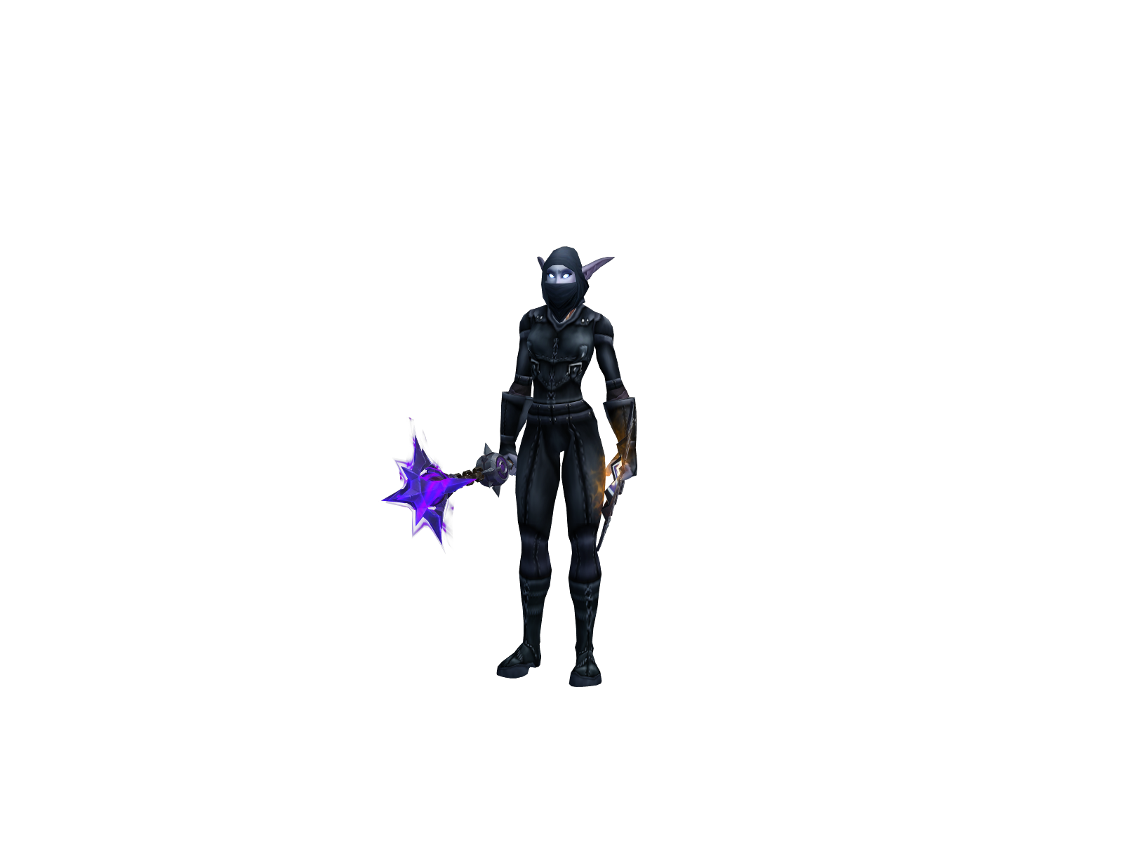 Tailed character render